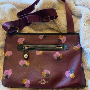Floral Coach Purse 💐